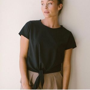 Albion Front Tie Top